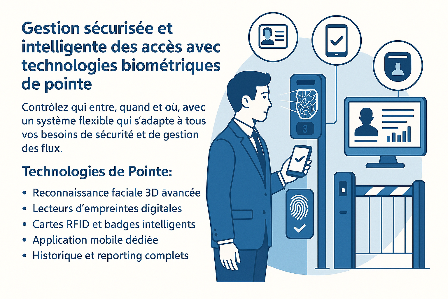 Système de contrôle d'accès biométrique